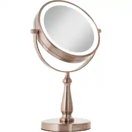 Zadro - LED Lighted Vanity Mirror - Rose Gold