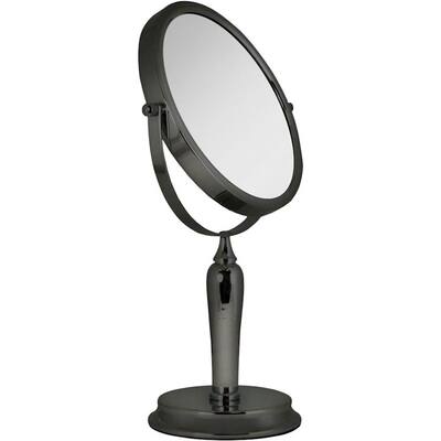 Zadro - Double-Sided Swivel Vanity Mirror - Black Nickel