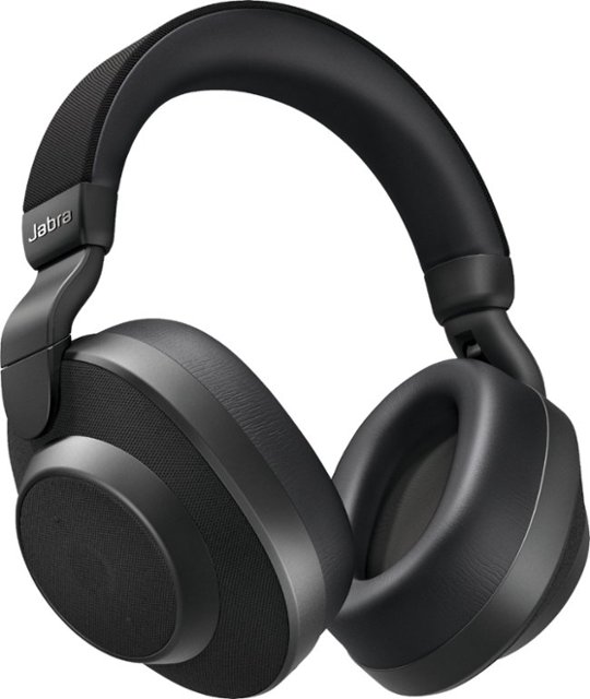 Jabra – Elite 85h Wireless Noise Cancelling Over-the-Ear Headphones – Black
