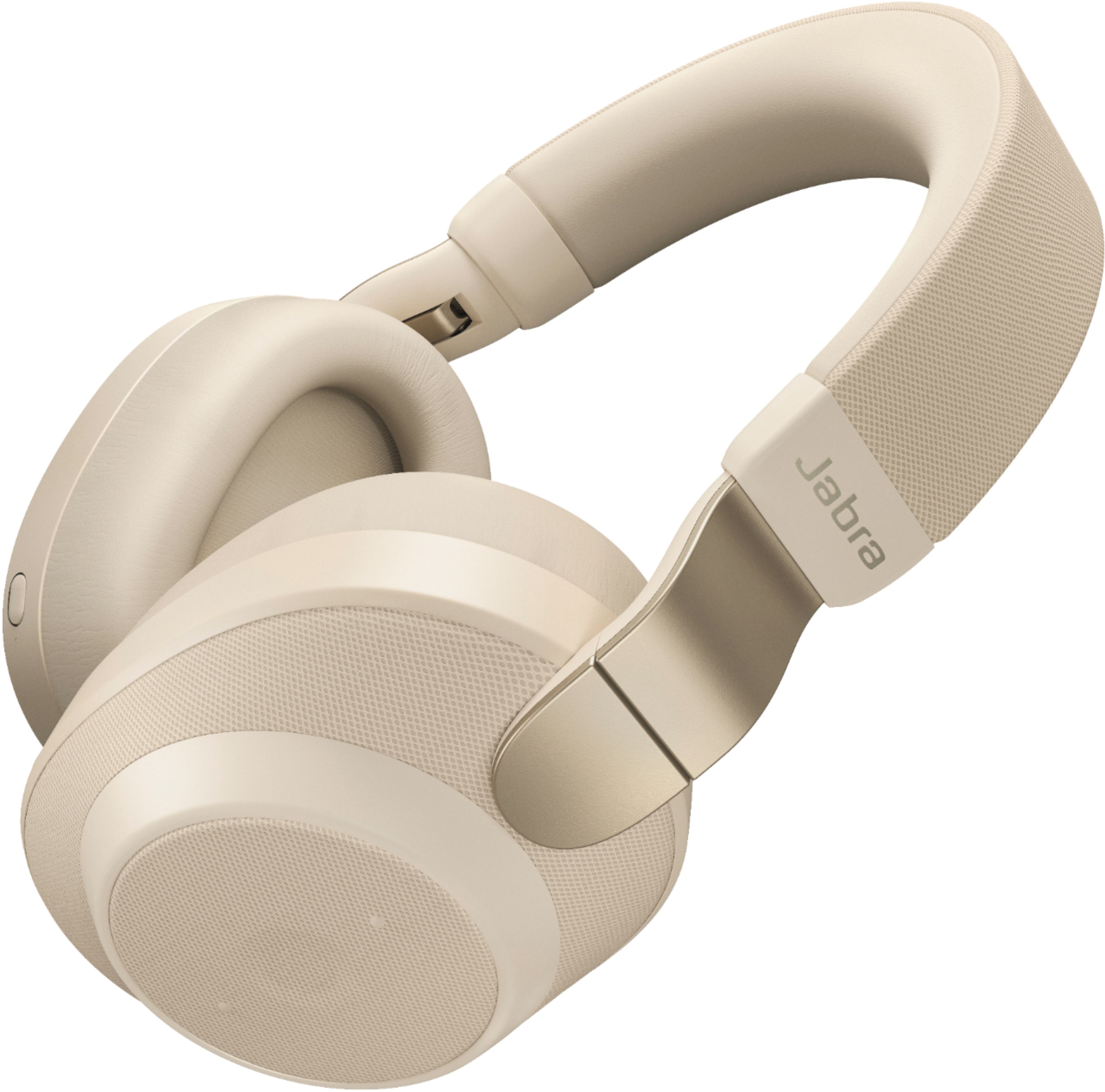 Best Buy: Jabra Elite 85h Noise Wireless Cancelling Beige Gold Headphones 100-99030002-02 Over-the-Ear