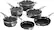 Angle. Calphalon - Premier 10-Piece Cookware Set - Black.