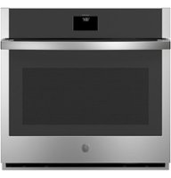 GE - 30" Built-In Single Electric Convection Wall Oven - Stainless Steel - Front_Zoom