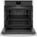Alt View 11. GE - 30" Built-In Single Electric Convection Wall Oven - Stainless Steel.