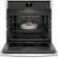 Alt View 12. GE - 30" Built-In Single Electric Convection Wall Oven - Stainless Steel.