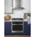 Alt View 23. GE - 30" Built-In Single Electric Convection Wall Oven - Stainless Steel.