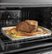 Alt View Zoom 12. Café - Modern Glass 30" Built-In Double Electric Convection Wall Oven - Platinum glass.