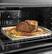 Alt View 12. Café - Modern Glass 30" Built-In Double Electric Convection Wall Oven - Platinum Glass.