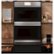 Alt View Zoom 20. Café - Modern Glass 30" Built-In Double Electric Convection Wall Oven - Platinum glass.