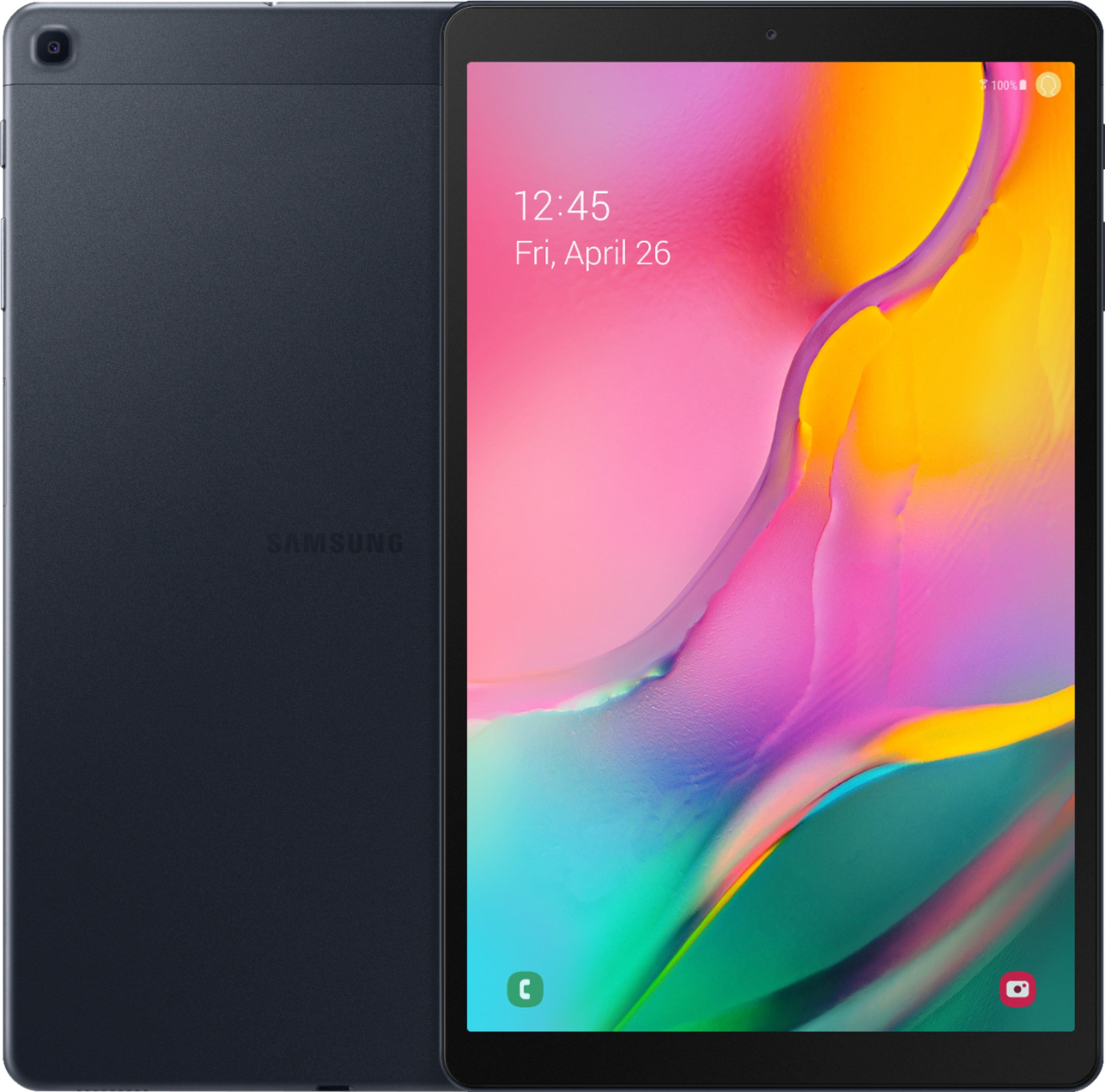 Alt View 11. Samsung - Galaxy Tab A (2019) - 10.1" - 128GB - Black.