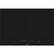 Front. Bosch - 800 Series 30" Built-In Electric Induction Cooktop with 4 elements and HomeConnect, Frameless - Black.