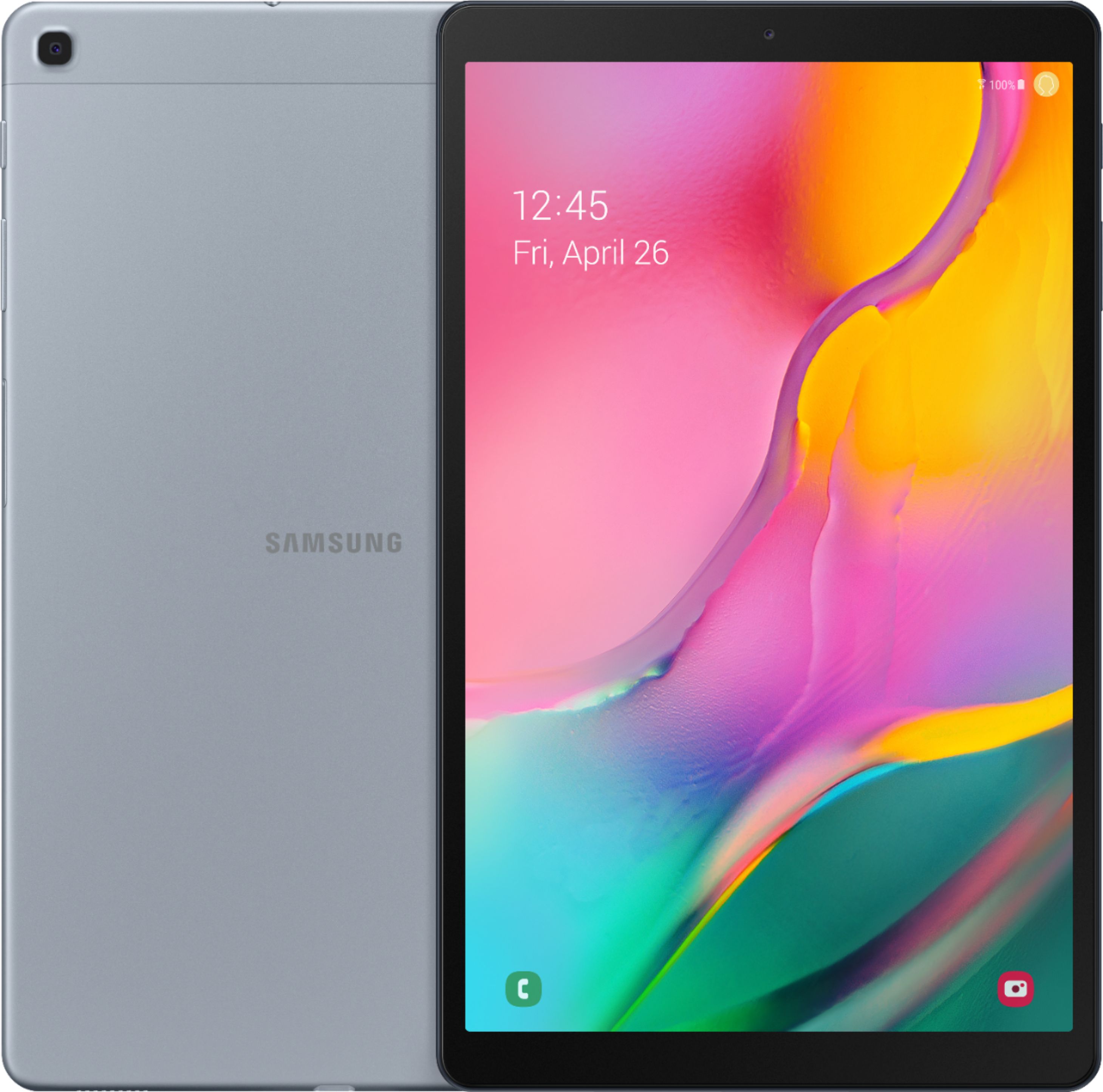 Grootte Langskomen scheuren Samsung Galaxy Tab A (2019) 10.1" 32GB Silver SM-T510NZSAXAR - Best Buy