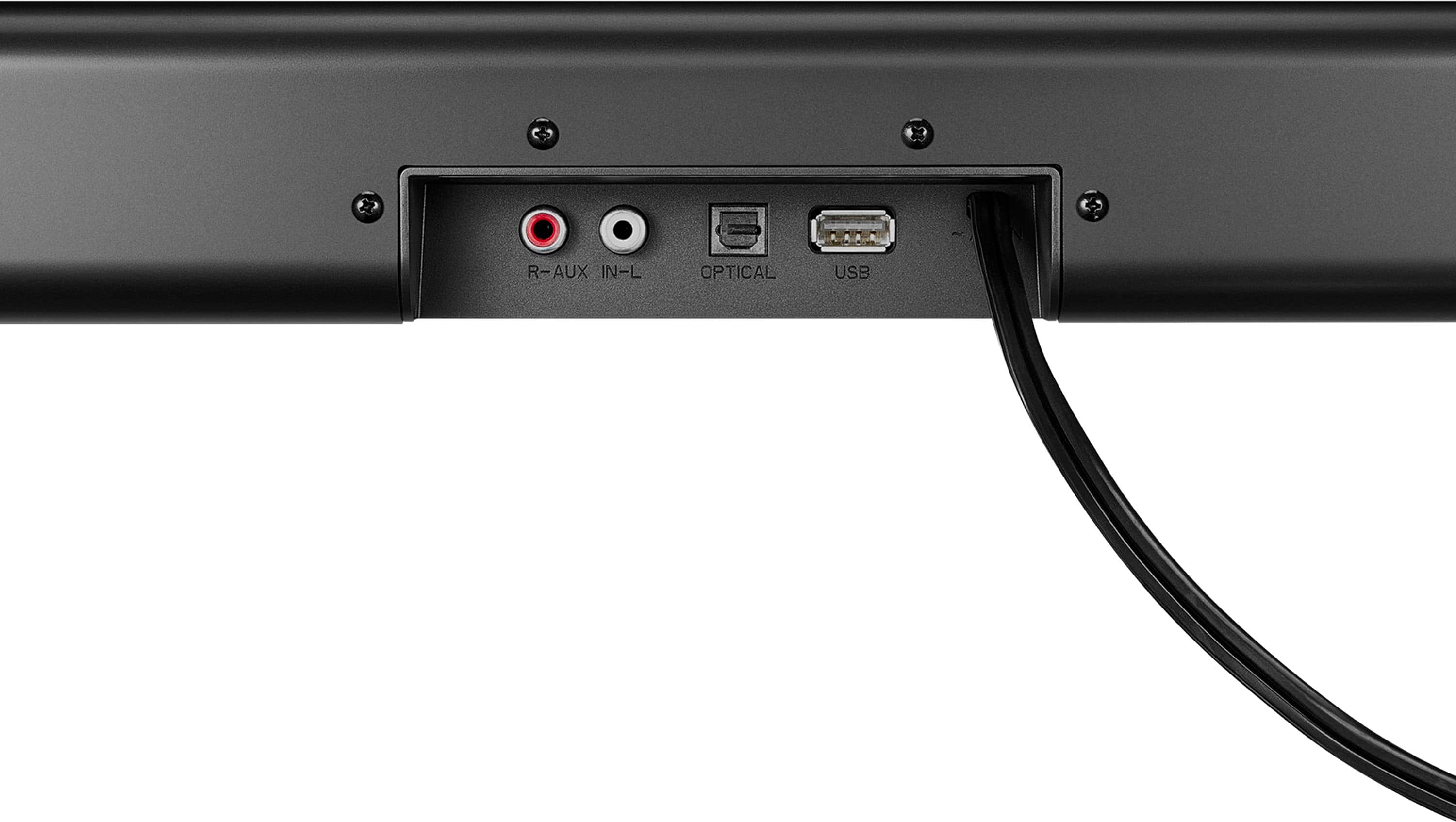 Alt View 12. Insignia™ - 2.1-Channel Soundbar with Wireless Subwoofer - Black.