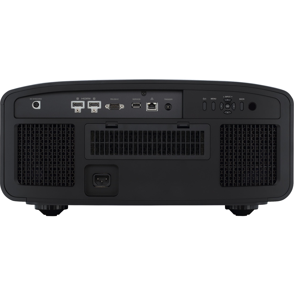 Back View: JVC - DRVN DR Series 6" x 9" 4-way Speakers Pair - Black