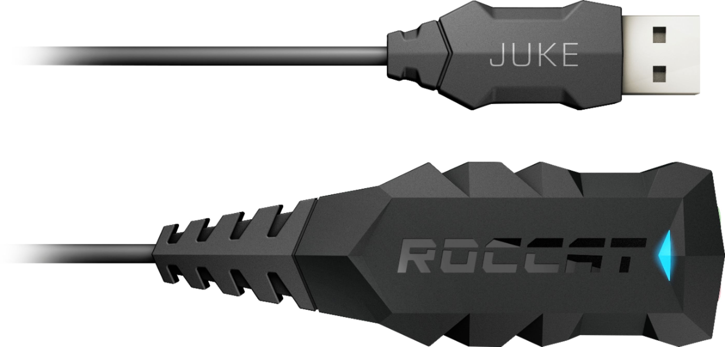 ROCCAT - Tarjeta de sonido externa estéreo USB Juke Virtual 7.1
