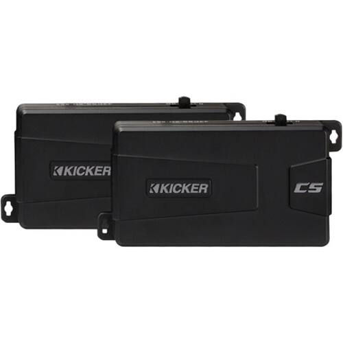 Alt View 11. KICKER - CS Series 6-1/2" 2-Way Car Speakers with Polypropylene Cones (Pair) - Black.