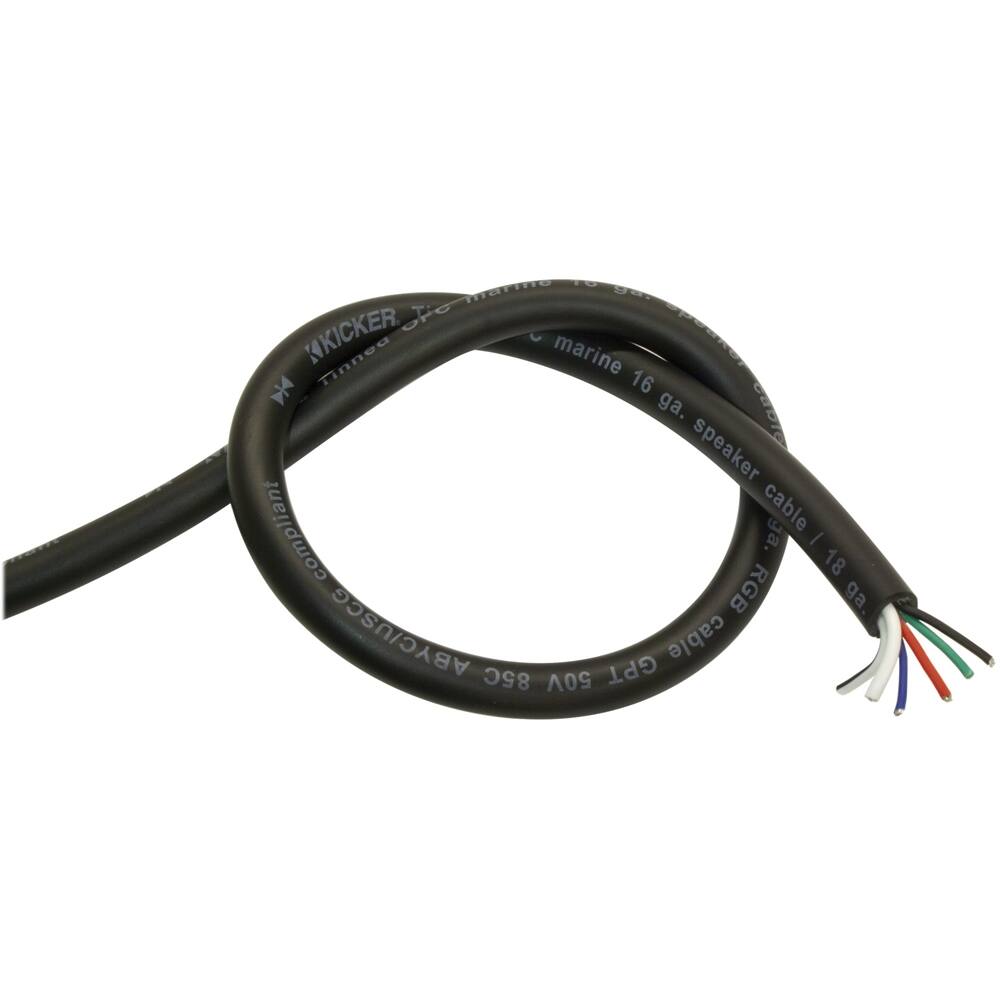 Best Buy KICKER 150' Speaker Cable Black 46KMWRGB150