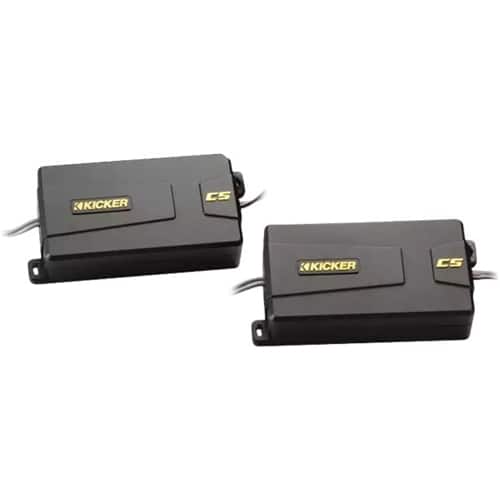 Alt View 12. KICKER - CS Series 6-3/4" 2-Way Car Speakers with Polypropylene Cones (Pair) - Black.