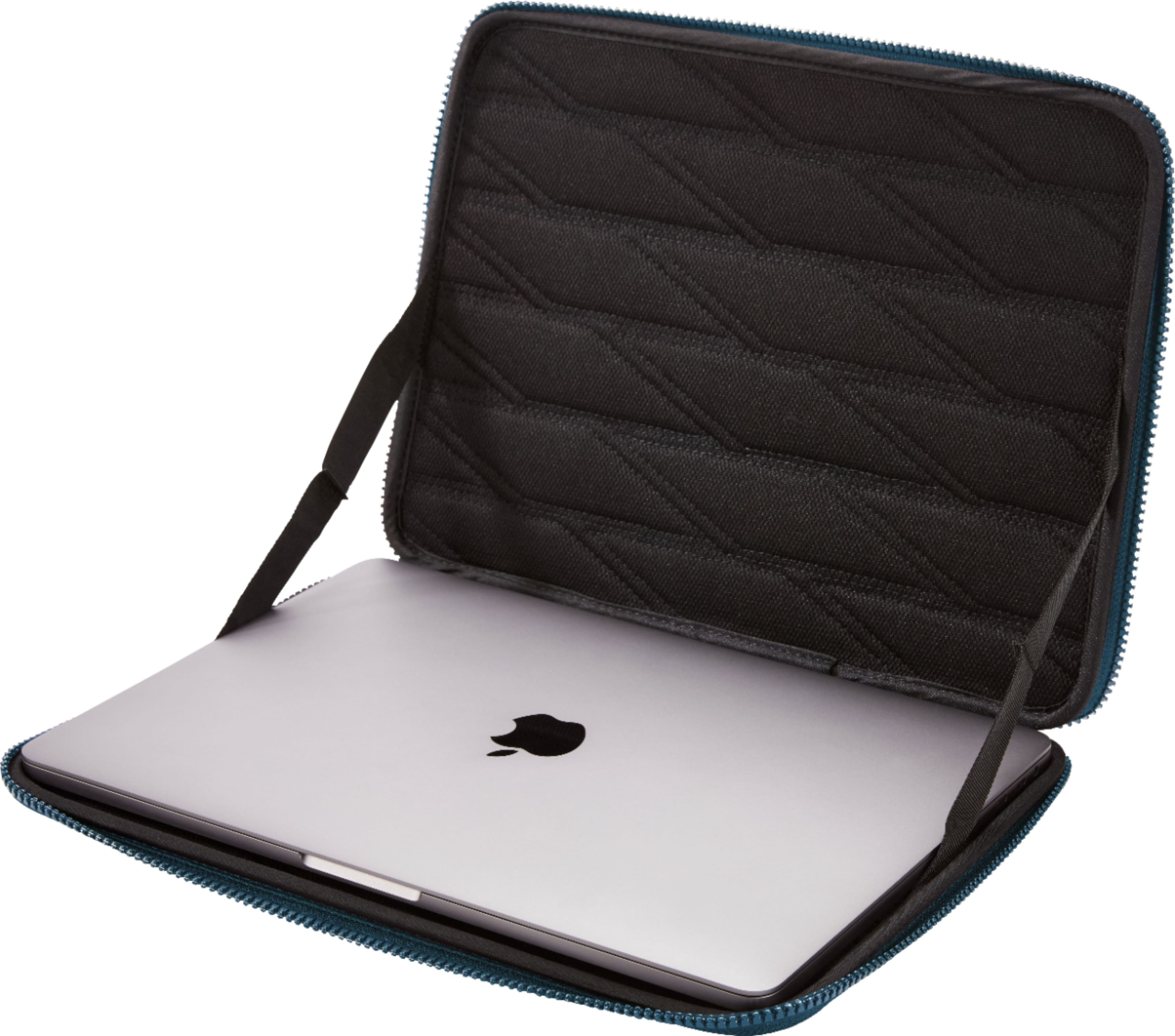 Alt View 14. Thule - Gauntlet 4.0 Laptop Sleeve Laptop Case for 13” Apple MacBook Pro, 13" Apple MacBook Air, PCs Laptops & Tablets up to 12” - Blue.