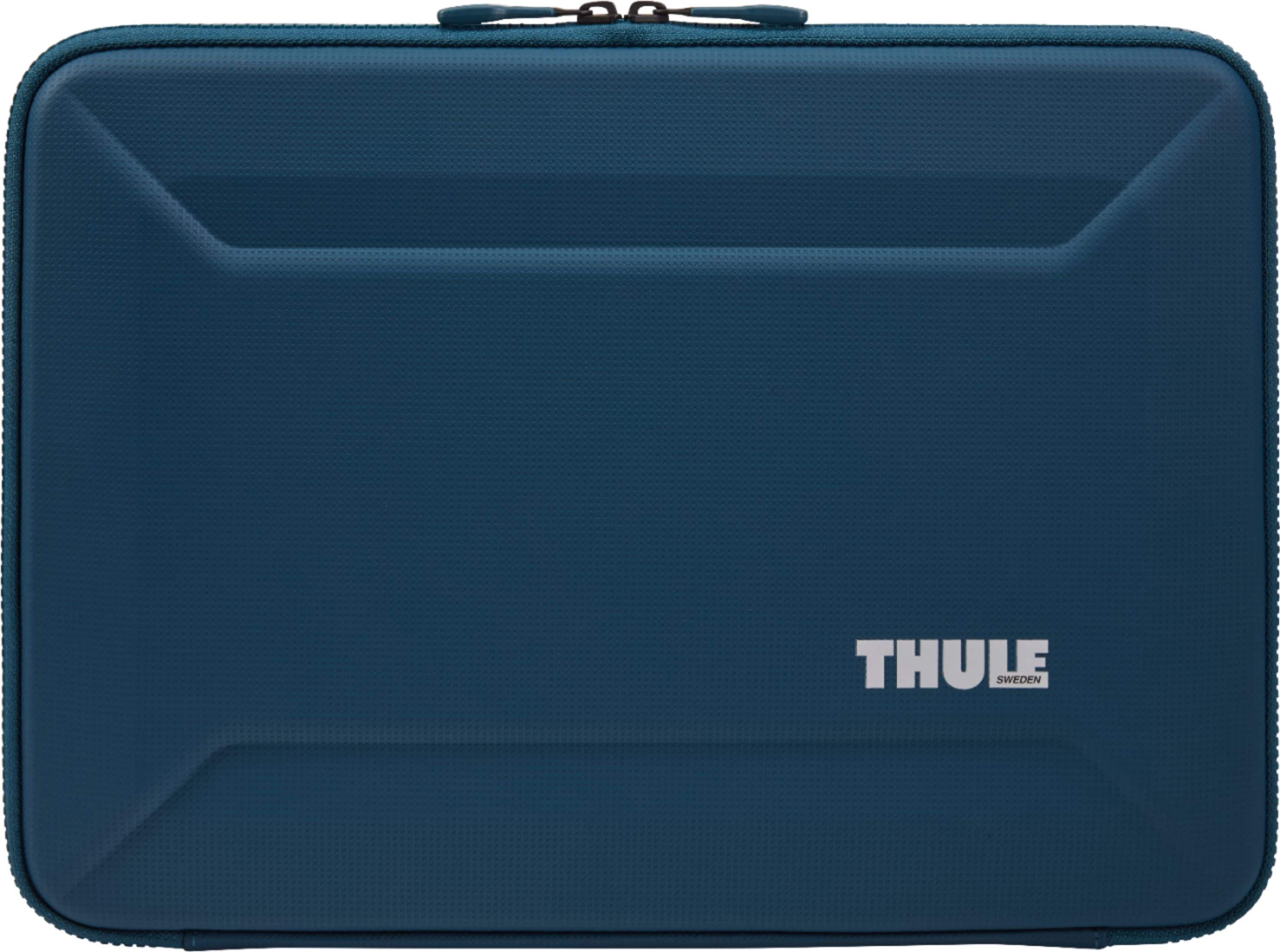 Front. Thule - Gauntlet 4.0 Sleeve for 15" Laptop - Blue.