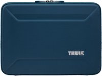 Front Zoom. Thule - Gauntlet 4.0 Sleeve for 15" Laptop - Blue.