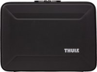 Front Zoom. Thule - Gauntlet 4.0 Sleeve for 15" Laptop - Black.