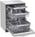 Angle Zoom. LG - 24" Top Control Built-In Dishwasher with TrueSteam, Wifi, Tub Light and Quiet Operation - Stainless steel.