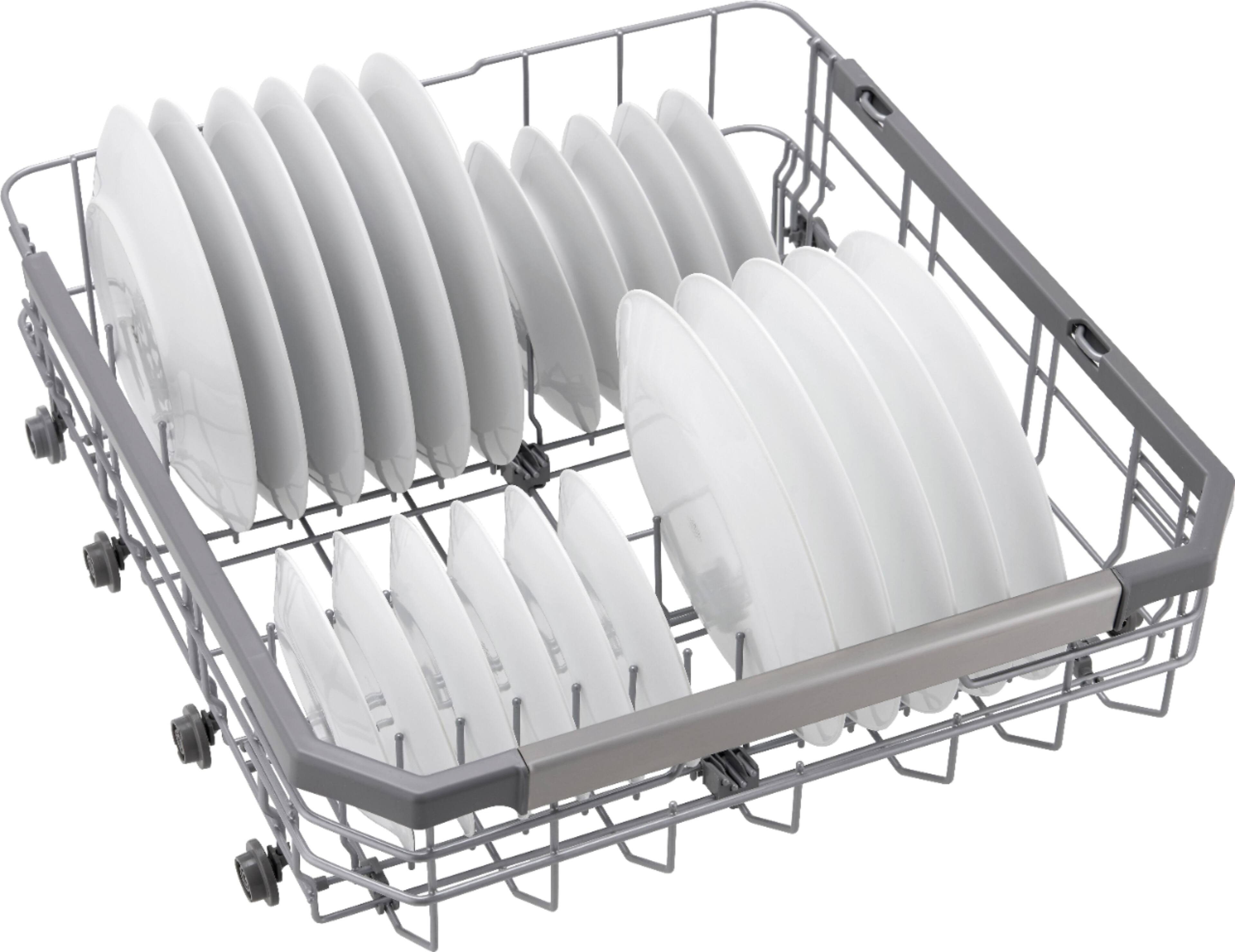 Alt View 19. LG - 24" Top Control Smart Built-In Stainless Steel Tub Dishwasher with 3rd Rack, TrueSteam, and 42 dba - PrintProof Stainless Steel.