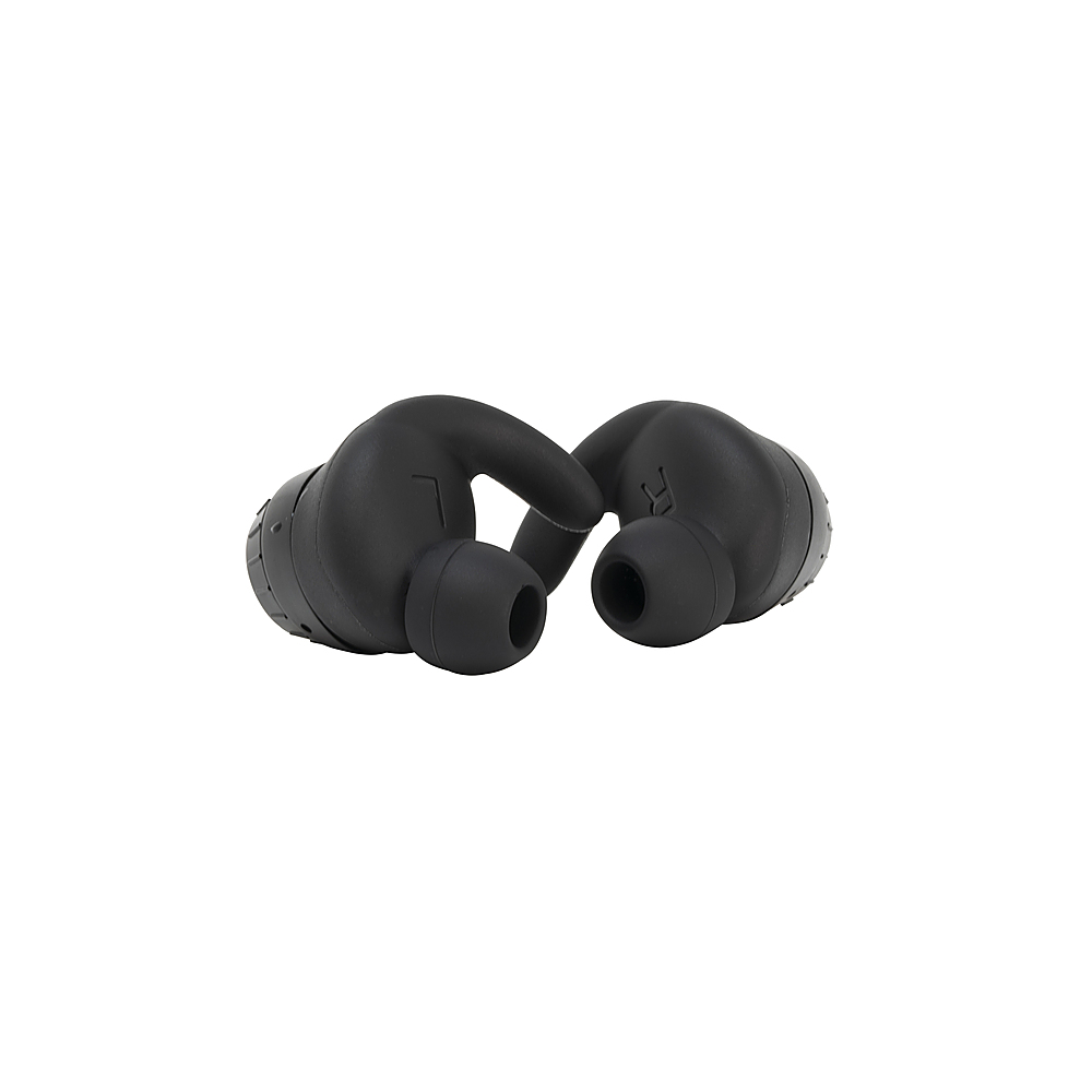 Angle View: Lucid Audio - Lucid Hearing Hearbuds Hearing Amplifiers Pair -Universal Fit (Black) - BLACK