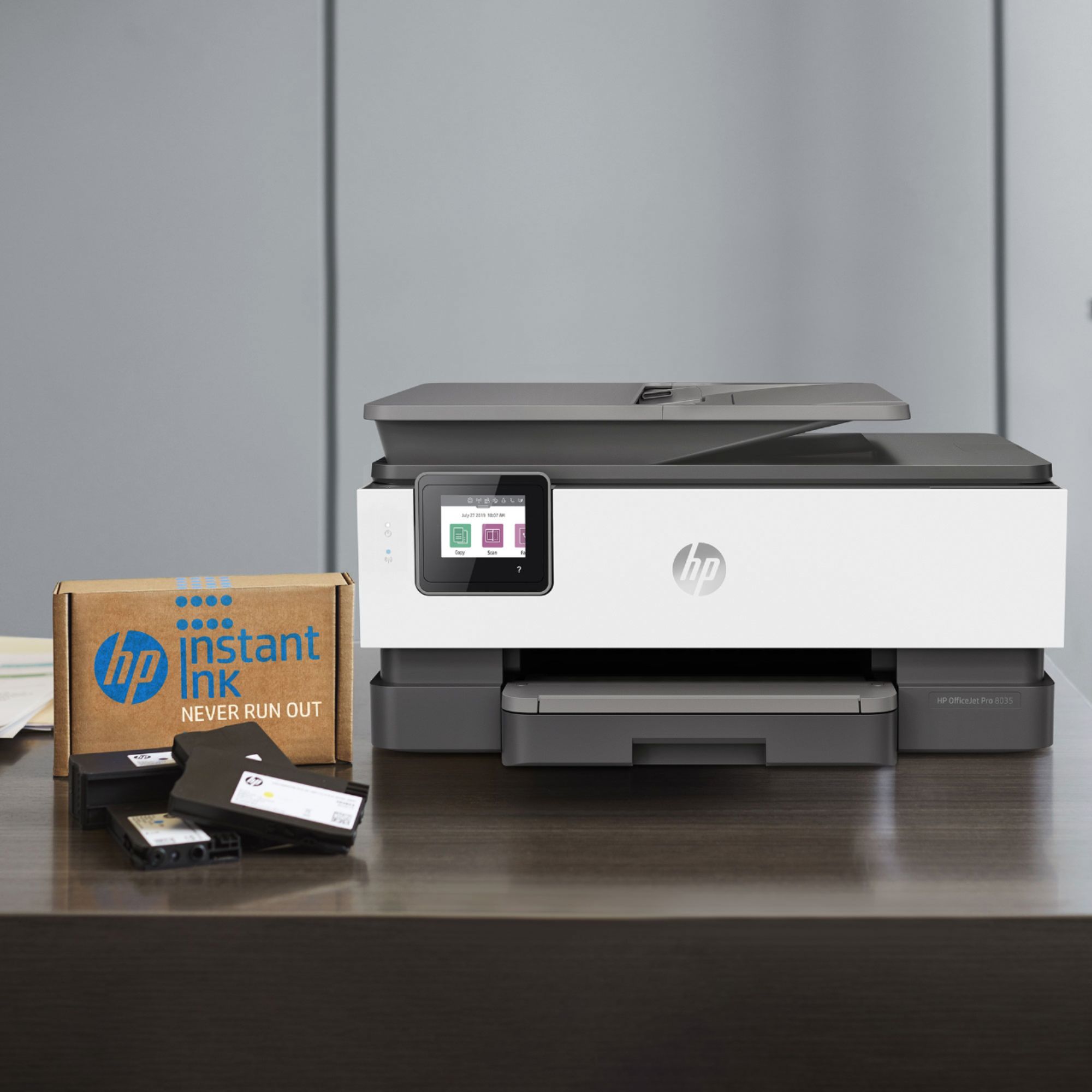 Best Buy Hp Officejet Pro 8035 Wireless All In One Inkjet Printer With 8 Months Of Instant Ink 