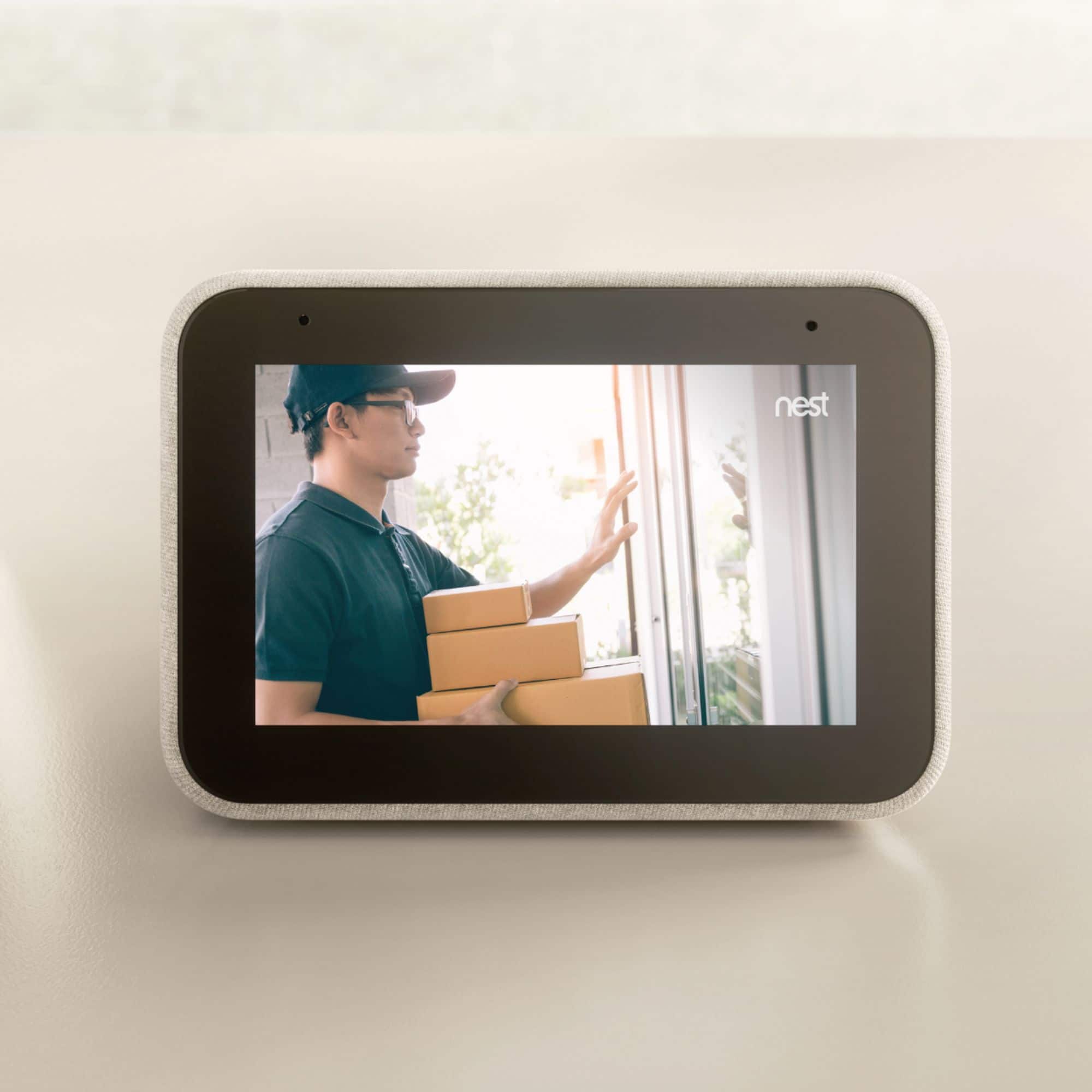 Alt View 18. Lenovo - Smart Clock with Google Assistant - Gray.