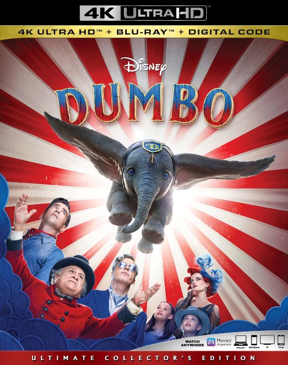 Dumbo [Includes Digital Copy] [4K Ultra HD Blu-ray/Blu-ray] [2019]