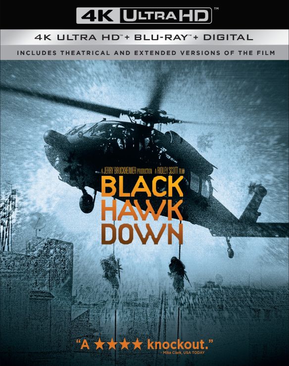 Black Hawk Down [Includes Digital Copy] [4K Ultra HD Blu-ray/Blu-ray] [2001] was $22.99 now $14.99 (35.0% off)
