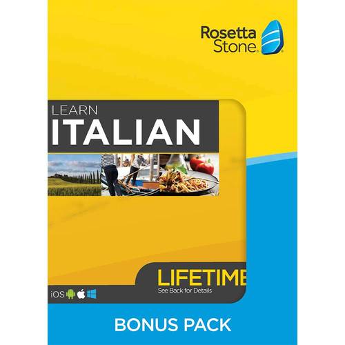 Rosetta Stone - Italian Bonus Pack (Lifetime Subscription) - Android|Mac|Windows|iOS was $319.99 now $199.99 (38.0% off)