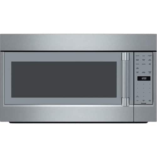 Thermador - Professional Series 2.1 Cu. Ft. Over-the-Range Microwave with Sensor Cooking - Stainless Steel - Front_Zoom