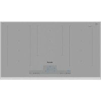 Thermador - Masterpiece Series 36" Built-In Electric Induction Cooktop with 3 Liberty Cooking Zones, Wifi and Frameless Design - Slate Gray - Front_Zoom