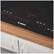Alt View 11. Bosch - Benchmark Series 36" Built-In Electric Induction Cooktop with 5 elements and HomeConnect, Frameless - Black.
