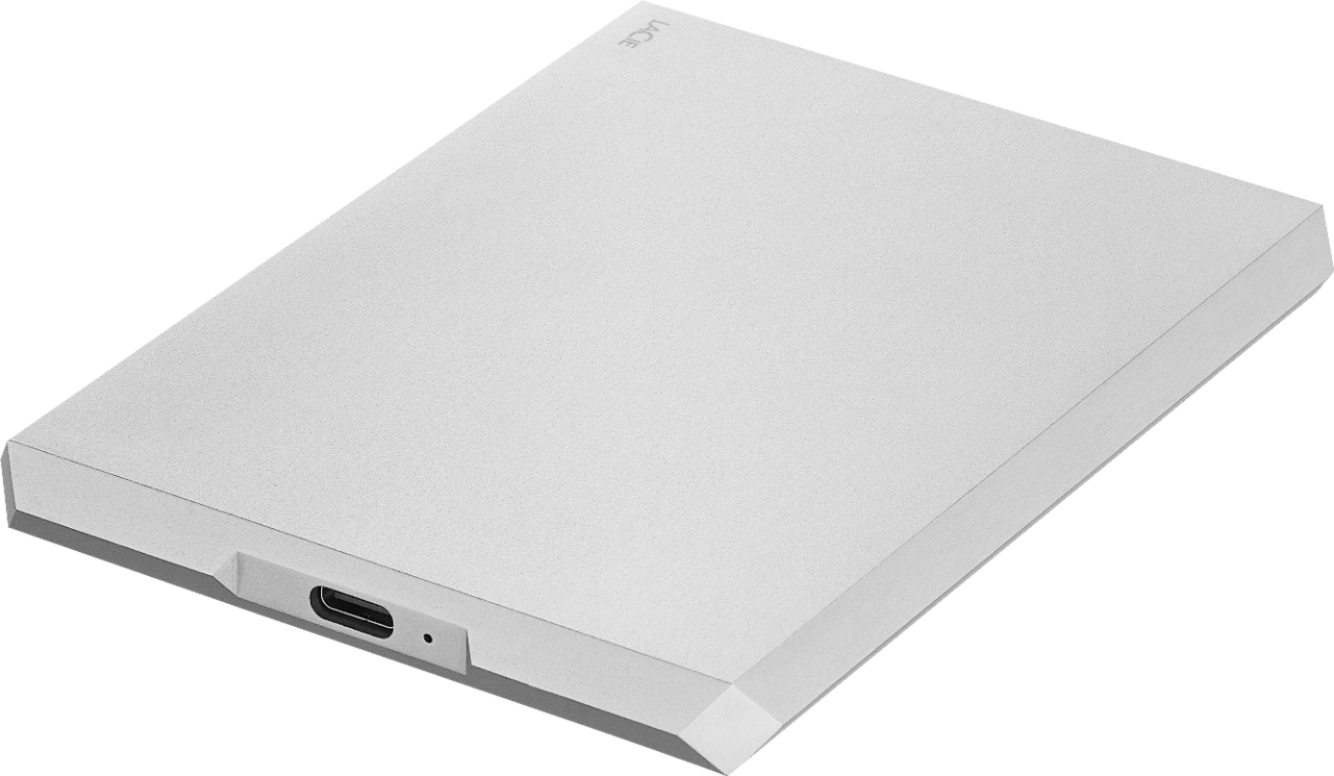 LaCie Mobile Drive 1TB External USB 3.1 Gen 2 Portable Hard Drive Silver  Moon STHG1000400 - Best Buy