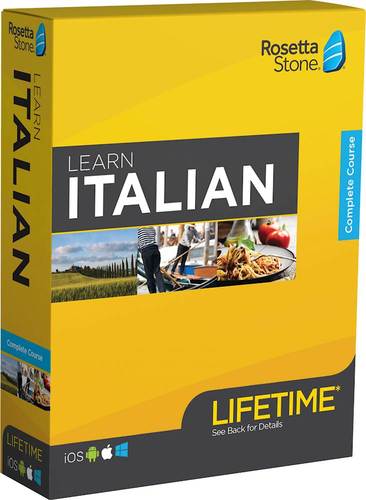 Rosetta Stone - Learn UNLIMITED Languages with Lifetime access - Italian - Android|Mac|Windows|iOS was $299.99 now $199.99 (33.0% off)