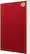 Front. Seagate - Backup Plus Slim 2TB External USB 3.0 Portable Hard Drive - Red.