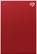Left. Seagate - Backup Plus Slim 2TB External USB 3.0 Portable Hard Drive - Red.