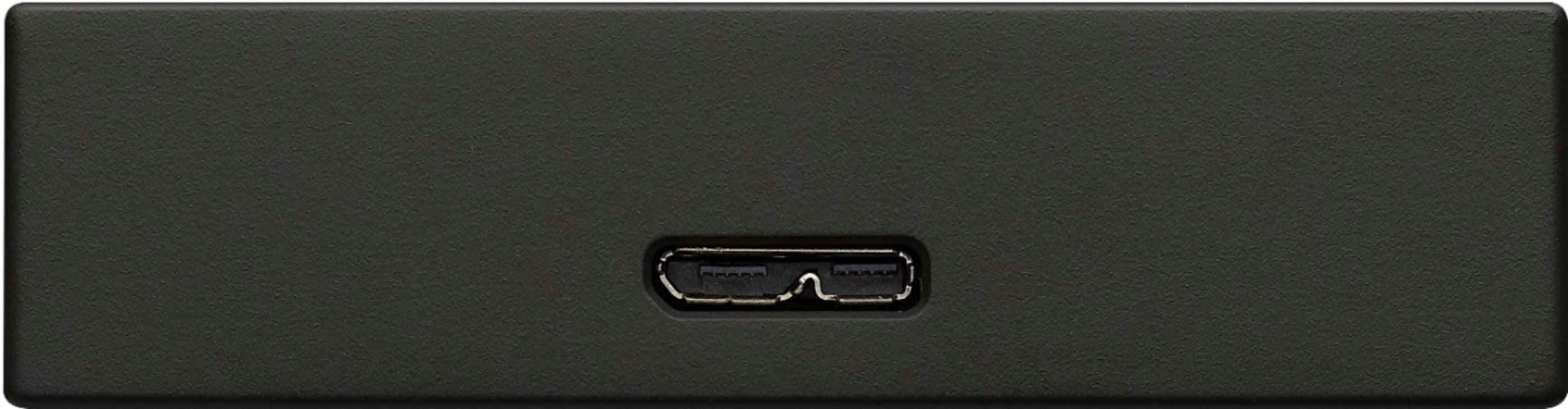 Alt View 12. Seagate - Backup Plus 5TB External USB 3.0 Portable Hard Drive - Black.