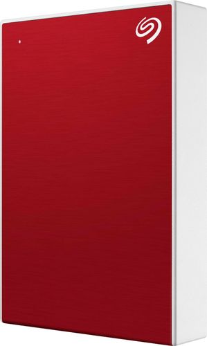 Seagate - Backup Plus 5TB External USB 3.0 Portable Hard Drive - Red