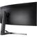 Back. Samsung - 49" CJ890 Super Ultra-Wide Curved Monitor (HDMI).