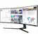 Alt View 1. Samsung - 49" CJ890 Super Ultra-Wide Curved Monitor (HDMI).