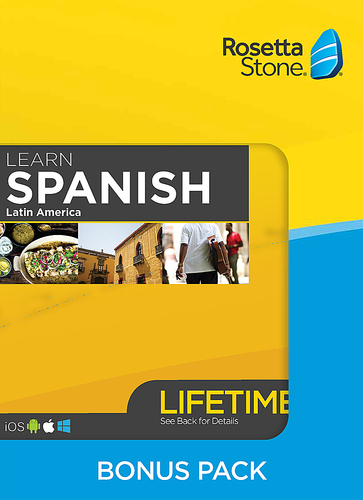 Rosetta Stone - Spanish Bonus Pack (Latin America) (Lifetime Subscription) - Android|Mac|Windows|iOS was $319.99 now $199.99 (38.0% off)