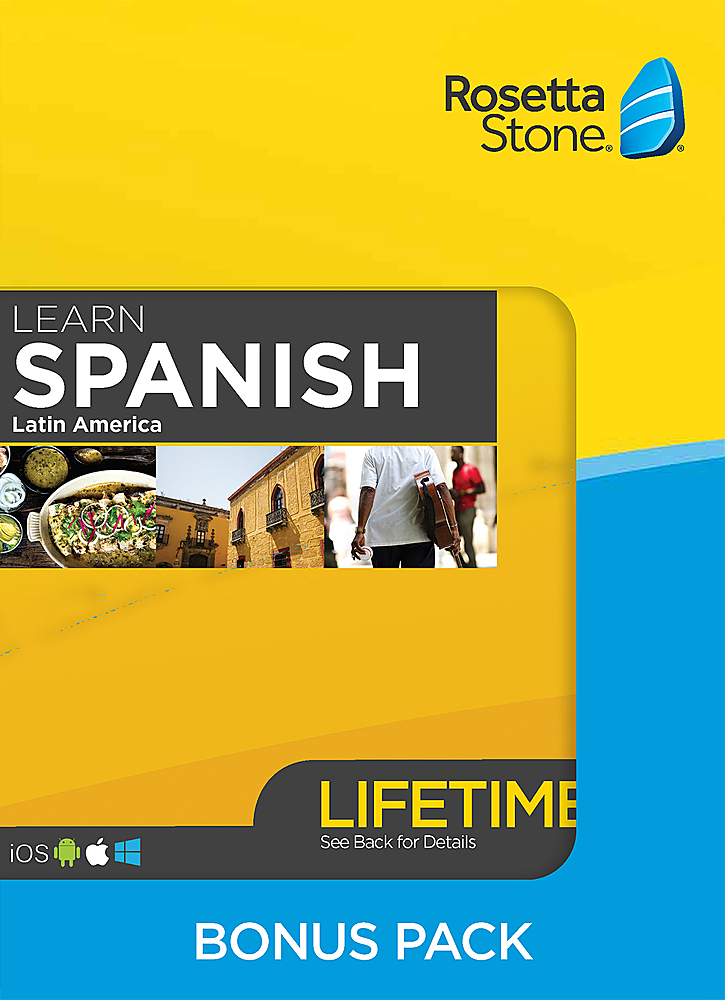 Rosetta Stone - Spanish Bonus Pack (Latin America) (Lifetime Subscription) - Android|Mac|Windows|iOS