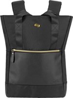 Solo New York - Parker Hybrid Tote for 15.6" Laptop - Black - Front_Zoom