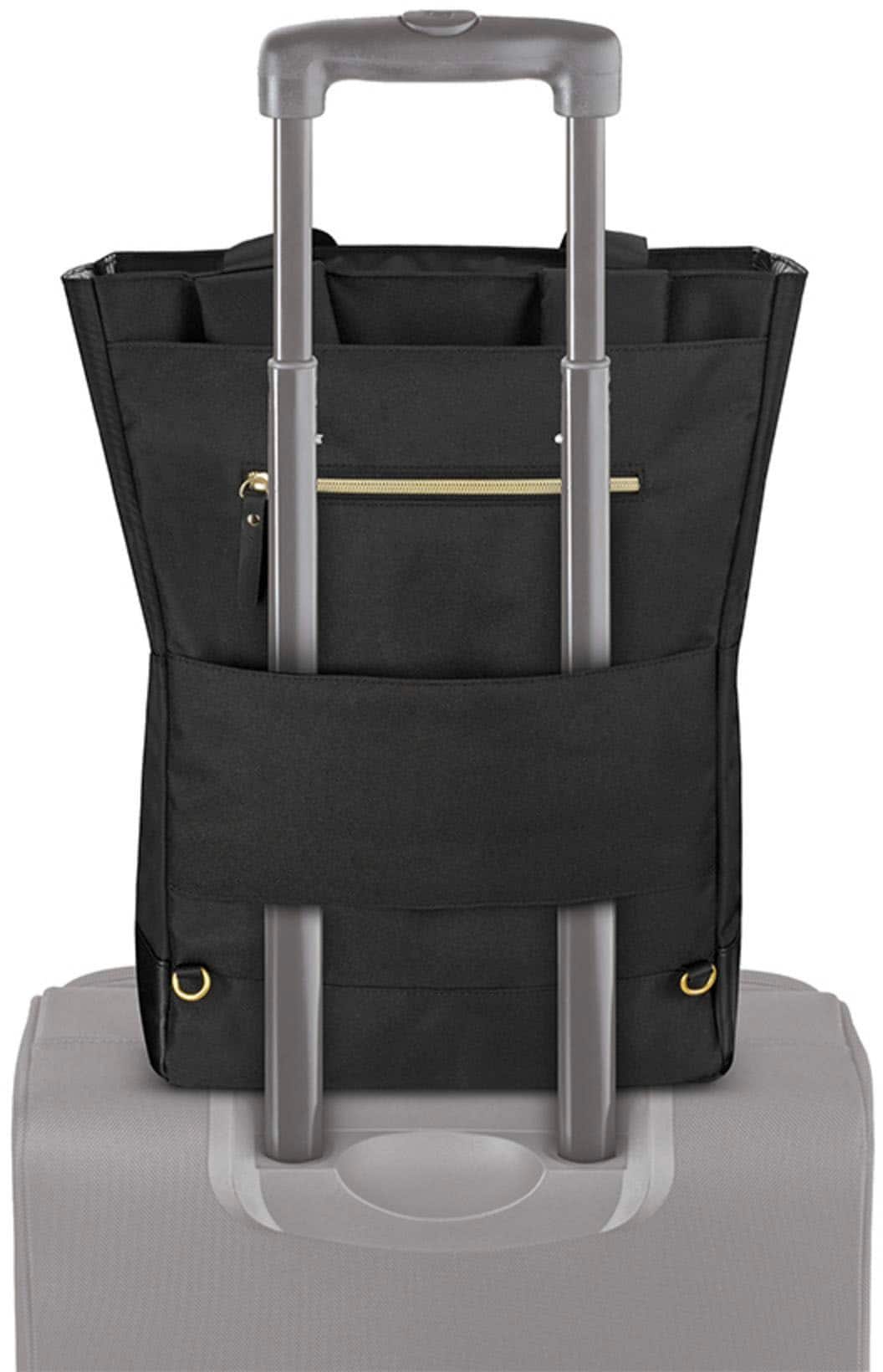Alt View 17. Solo New York - Parker Hybrid Tote for 15.6" Laptop - Black.