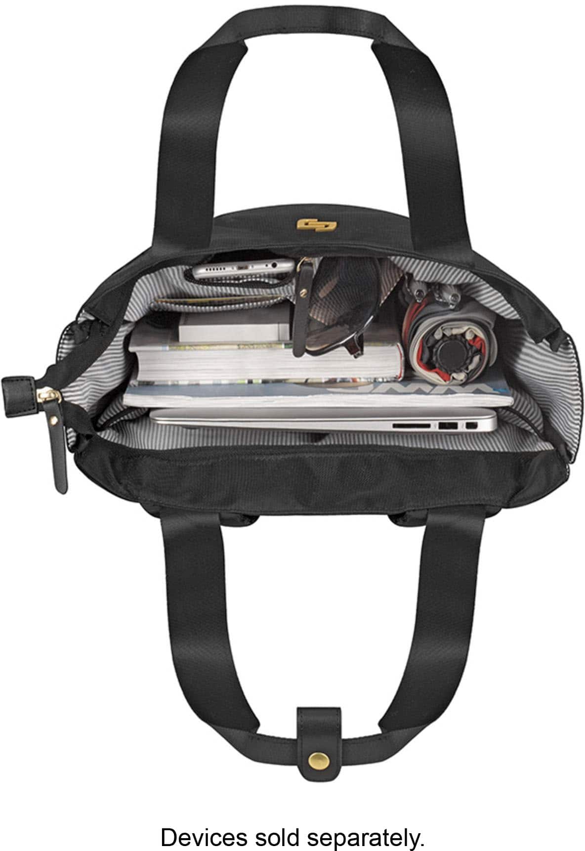 Alt View 19. Solo New York - Parker Hybrid Tote for 15.6" Laptop - Black.