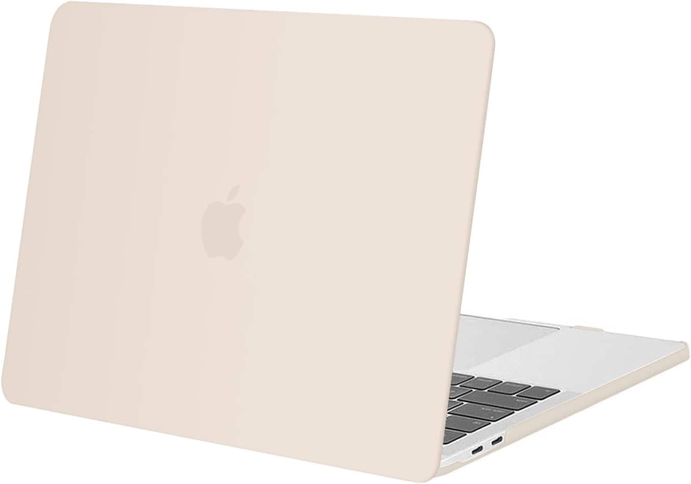 mosiso - Hard Shell Case for 13-inch MacBook Pro 2016-2026 A2338 A2289 A2251 A2159 A1989 A1706 A1708 - Beige